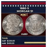 1880-s Morgan Dollar $1 ms66+ SEGS