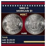 1882-o Morgan Dollar $1 ms66 SEGS
