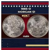 1885-o Morgan Dollar $1 Grades Choice Unc