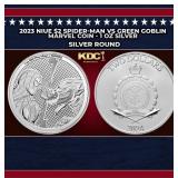 2023 Niue $2 Spider-Man vs Green Goblin Marvel Coi