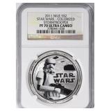 NGC NGC 2011 Star Wars Stormtrooper Colorized 1oz