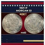 1921-p Morgan Dollar $1 Grades Select Unc