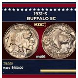 1931-s Buffalo Nickel 5c Grades GEM+ Unc