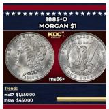1885-o Morgan Dollar $1 ms66+ SEGS