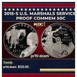 2015-s U.S. Marshals Service Proof Modern Commem H