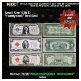 Small Size 1928 Currency Set 1928 $1 "Funnyback",