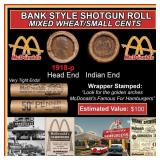 Lincoln Wheat Cent 1c Mixed Roll Orig Brandt McDon