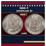 1888-p Morgan Dollar $1 Grades Select Unc