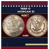 1888-o Morgan Dollar $1 Grades Choice Unc