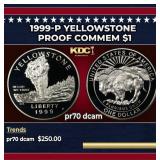 1999-P Yellowstone Proof Modern Commem Dollar $1 p