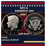 1971-s Proof Kennedy Half Dollar 50c pr69 dcam SEG