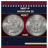 1897-p Morgan Dollar $1 Grades Select Unc