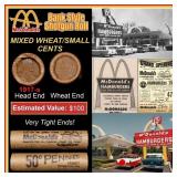 Lincoln Wheat Cent 1c Mixed Roll Orig Brandt McDon