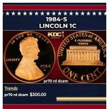 1984-s Proof Lincoln Cent 1c pr70 rd dcam SEGS