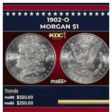 1902-o Morgan Dollar $1 Grades GEM+ Unc