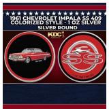 1961 Chevrolet Impala SS 409 Colorized Style - 1 o