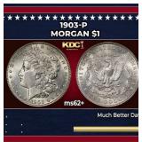 1903-p Morgan Dollar $1 Grades Select Unc