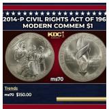 2014-P Civil Rights Act Of 1964 Modern Commem Doll