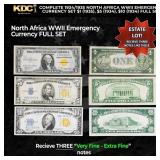 Complete 1934/1935 North Africa WWII Emergency Cur