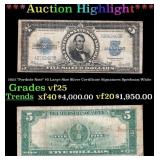 1923 $5 Large Size Silver Certificate "Porthole No