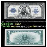 1923 $5 Large Size Silver Certificate "Porthole No