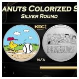 Woodstock Baseball Peanuts Colorized Style - 1 oz