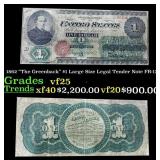 1862 $1 Large Size Legal Tender Note "The Greenbac