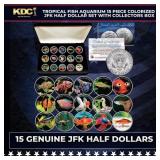 Tropical Fish Freshwater Aquarium 15 Piece Coloriz