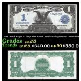 1899 $1 large size Silver Certificate "Black Eagle