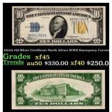 1934A $10 Silver Certificate North Africa WWII Eme