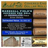 COC- MARSHALL FIELDS RARE UNC BLUE Lvl 20 Coin Pea