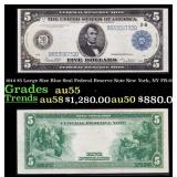 1914 $5 Large Size Blue Seal Federal Reserve Note