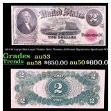 1917 $2 Large Size Legal Tender Note Thomas Jeffer