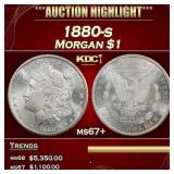 1880-s Morgan Dollar $1 ms67+ SEGS