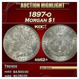 1897-o Morgan Dollar $1 ms62+ USCG