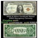 1935A $1 Silver Certificate Hawaii WWII Emergency