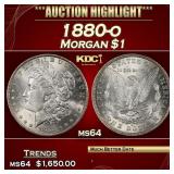 1880-o Morgan Dollar $1 ms64 SEGS
