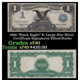 1899 $1 large size Silver Certificate "Black Eagle