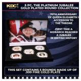 5 Coin Queen Elizabeth II - The Platnium Jubalee -