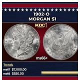 1902-o Morgan Dollar $1 ms66+ SEGS