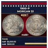 1900-p Morgan Dollar $1 ms66+ SEGS