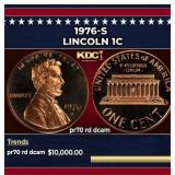 1976-s Proof Lincoln Cent 1c pr70 rd dcam SEGS