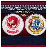 Knuckles Sonic The Hedgehog Series Colorized Style