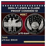2004-P Lewis & Clark Proof Modern Commem Dollar $1