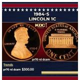 1984-s Proof Lincoln Cent 1c pr70 rd dcam SEGS