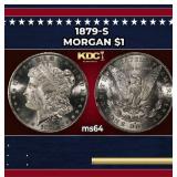 1879-s Morgan Dollar $1 Grades ms64