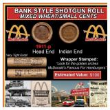 Lincoln Wheat Cent 1c Mixed Roll Orig Brandt McDon