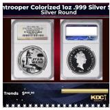 NGC NGC 2011 Star Wars Stormtrooper Colorized 1oz