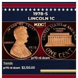1978-s Proof Lincoln Cent 1c pr70 rd dcam SEGS