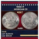 1900-p Morgan Dollar $1 ms66+ SEGS